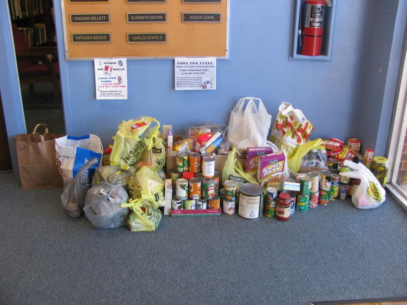 2017-2018 FOOD FOR FINES