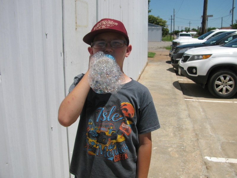 2nd PLACE BUBBLE BLOWER