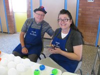 Terry & Kimberly are ready for Plinko