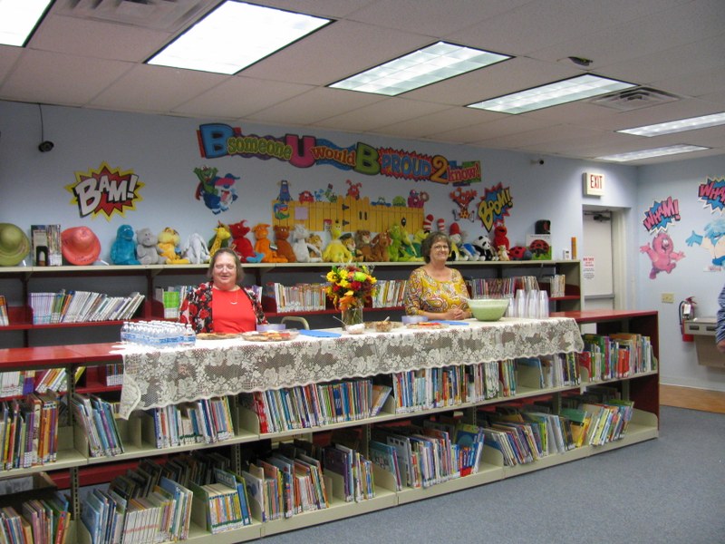 Jennifer Finch and Maddison Hickman made the cookies for our reception.JPG